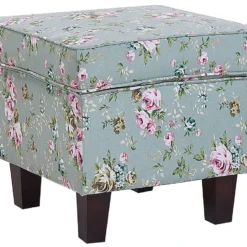 Sillón De Algodón/poliéster Verde/multicolor Con Reposapiés HAMAR -Mimoso Sofa Ventas ad6bb21b0ed96d7eb65fefcdfb5f9dcdc2029e84 de2178abff74410697aec1449596ed03