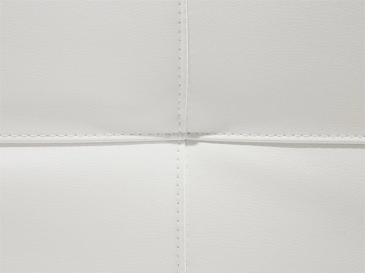 Sofá Cama De Piel Sintética Blanco 189 Cm DERBY 10 Sofá Cama De Piel Sintética Blanco 189 Cm DERBY - Imagen 8