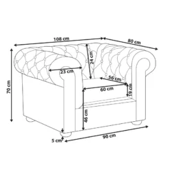 Sillón En Piel Color Crema CHESTERFIELD -Mimoso Sofa Ventas b357a3389d54e53b2b43baeccf92bc1b89a69bcf 3aaf653a6bef4d51aecfa3ca53696152