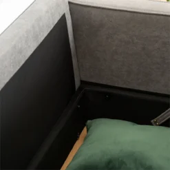 HOMCOM Sofá De 3 Plazas Acolchado Con 3 Cojines Y Reposabrazos Espacio De Almacenaje Estilo Moderno Para Salón Dormitorio 166,5x62x82 Cm Gris -Mimoso Sofa Ventas b57adfe239884c6464a89745194afb343a065045 e9968a627b7848b6a419b7f8a482abdb