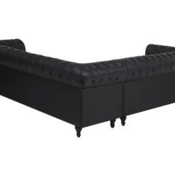 Sofá Esquinero En Piel Sintética Negro Izquierdo CHESTERFIELD -Mimoso Sofa Ventas b69320c82b5833379996c3f0eb1feda2ea089ab4 2b4377fe53404731a4688dcf5e784647