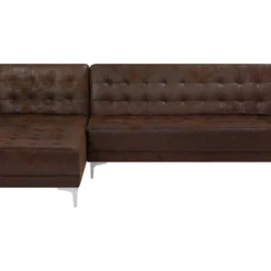 Sofá Cama Esquinero 4 Plazas En Piel Sintética Marrón Derecho ABERDEEN -Mimoso Sofa Ventas b78174ef39009c05ec706bb01972d04738c8f730 141729f981304956a0588f900027a4f9