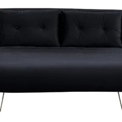 Sofá Cama 2 Plazas De Terciopelo Negro/dorado VESTFOLD 15 Sofá Cama 2 Plazas De Terciopelo Negro/dorado VESTFOLD -Mimoso Sofa Ventas b7ac212b7c3e99b1622efd80b3b817783589f9df 8a69654f22c64797a7e7947e739a3875