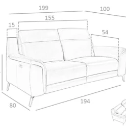 ANGEL CERDA Sofá 3 Plazas Piel Con Relax 15 ANGEL CERDA Sofá 3 Plazas Piel Con Relax -Mimoso Sofa Ventas b8b7b0b7df5f4ce04057c08b08f107dbb8bbe25a c3761e4febec43fb93184ad7850c4f63