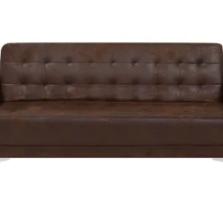 Conjunto De Sala De Estar 5 Plazas De Piel Sintética Marrón ABERDEEN -Mimoso Sofa Ventas bf62f88002b26679f7a3fd062e103f223b0dc0dc 812050c154624392becdf4199d6b2c52