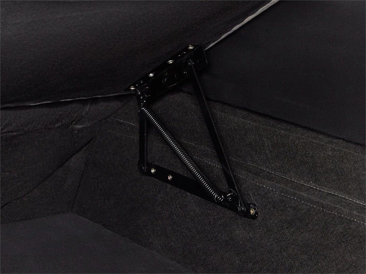 Sofá Cama Esquinero De Terciopelo Gris VARNAMO 14 Sofá Cama Esquinero De Terciopelo Gris VARNAMO - Imagen 12