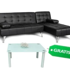 Oferta: Sofa Cama Chaise Longue XS + Mesa De Centro Gratis