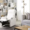 Sillón Reclinable De Piel Sintética Blanco Con LED Y Puerto USB VIRRAT -Mimoso Sofa Ventas c091a19c9ebd9817c10b5cfffdba7b5a116dd13d a581550fc97a4fb4aca1d656cddc09c0