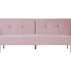 Sofá Cama De Terciopelo Rosa VISNES -Mimoso Sofa Ventas c60b35a7044c73086c205b43d1a1e780d22b102a e1783e32c76a443f81fb9254aa40c012