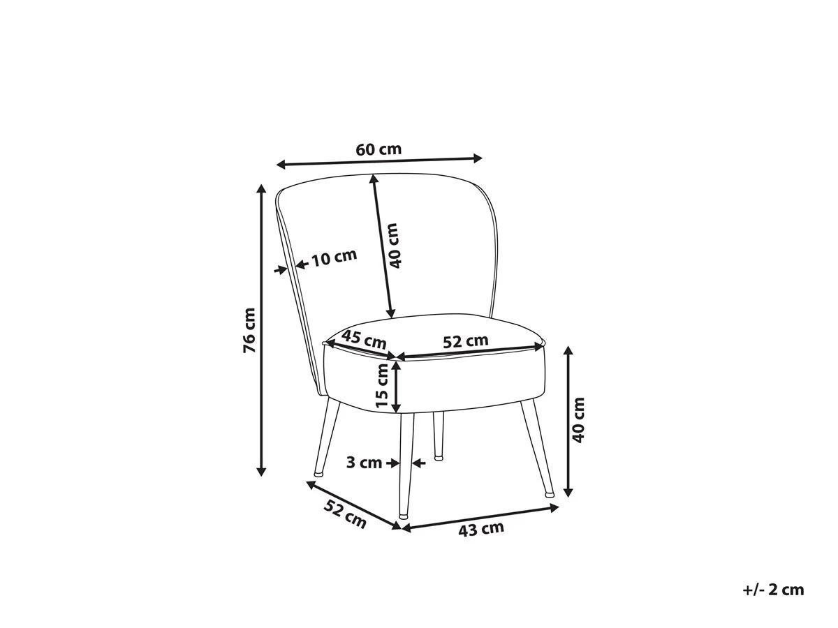 Sillón Verde Oscuro VOSS 5 Sillón Verde Oscuro VOSS - Imagen 3