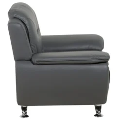 Sillón En Piel Sintética En Gris LEIRA -Mimoso Sofa Ventas c8ca0d3ee501b6fcffd9b12a85c57d925949c799 404687185d154ab58d93505c56590633