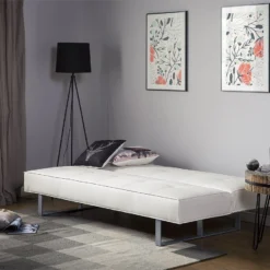 Sofá Cama De Piel Sintética Blanco 189 Cm DERBY 17 Sofá Cama De Piel Sintética Blanco 189 Cm DERBY -Mimoso Sofa Ventas c8fbf326c415e2cbc16b076e5bfb6997bd2debae 06fee4d053734033a9b1ec7c085a3b4e