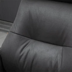 HOMCOM Sillón De Salón Con Otomana Reposapiés Tapizado En Microfibra Sillón Relax Reclinable Hasta 135° Giratorio 360° Con Reposacabezas Ajustable Para Salón Oficina 84x83x103 Cm Negro -Mimoso Sofa Ventas c9aed92791c07dfa3c69b1062956c70280f76a85 f5812c9040de41848d3ccbb4bc2b2a4b