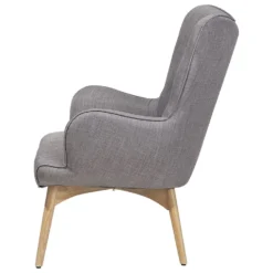 Sillón Tapizado Con Reposapiés Gris Claro VEJLE -Mimoso Sofa Ventas cc2f49c5acac2ba2f80e32afbfbc163b0c6110cb 9bc74dbf83aa4110bc72593f4b994dc7