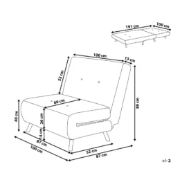 Sofá Cama De Poliéster Negro FARRIS -Mimoso Sofa Ventas cd108e7bee4dc0cdbf47438f9736244cf2f2735c 6af04732df37459397fbe593bd7c3361