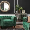 Sillón De Terciopelo Verde CHESTERFIELD -Mimoso Sofa Ventas ce287fb07c98a81aec76e1404313e07713987fc3 a8094d1d1948410d92b74c8ee576415c