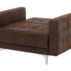 Conjunto De Sala De Estar 5 Plazas De Piel Sintética Marrón ABERDEEN -Mimoso Sofa Ventas cf6ebfeb721a5282cf6d270b5741d709456fdfe7 122f8d0703d54ec8b388c726a1411028