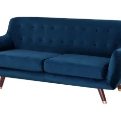 Conjunto De Sala De Estar 6 Plazas De Terciopelo Azul BODO -Mimoso Sofa Ventas cf78bc033051b7a9d76b2847120f4a5b72ad0ba3 cbcf2155230b48919e5d5e8ebc601ebf