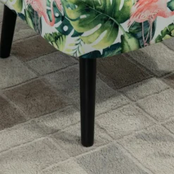 HOMCOM Butaca Sillón De Comedor Salón Sin Brazos Silla Individual Con Asiento Acolchado Con Tacto Aterciopelado Y Patas De Madera 58x69x78 Cm Estampado Flamencos 19 HOMCOM Butaca Sillón De Comedor Salón Sin Brazos Silla Individual Con Asiento Acolchado Con Tacto Aterciopelado Y Patas De Madera 58x69x78 Cm Estampado Flamencos -Mimoso Sofa Ventas d022ed0f0f854eb1168a4462f93d58908e33ba10 3917a57451b7457781d233c9adb4d253