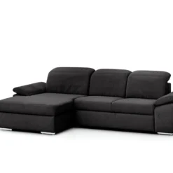 Chaise Longue Con Cama MORIS Izquierda Color Antracita -Mimoso Sofa Ventas d195c0744aaff53e8e124f4c859ba1b947dcb863 760439 06