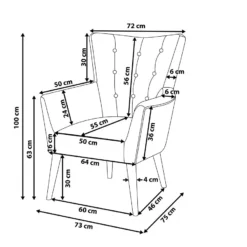 Sillón Tapizado Gris ANGEN -Mimoso Sofa Ventas d3364e62f996049e135578e47f7e5685f48ce7e6 230d8f6120bb447b8fa2d7c0fc3c7a21