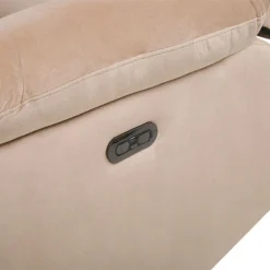 Sofá 2 Plazas LED Reclinable De Terciopelo Beige Arena BERGEN -Mimoso Sofa Ventas d33b4bdb00d3f29c685c82552feb7abb7ab08001 a8beb7d19b974f5389a115b254146bae