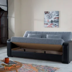 Sofá Cama PRIMA Color Gris Y Negro -Mimoso Sofa Ventas d7d357c96854d7b332bc1acd1d51c561ac862cdb 400971 ambiente arc n