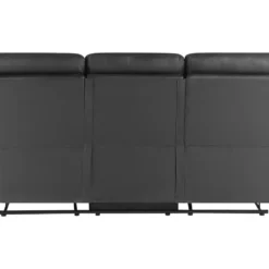 Sofá 3 Plazas Reclinable De Piel Sintética Negra BERGEN -Mimoso Sofa Ventas d86f2d87a3cc570fc951ce3c760f15c01fae27df e6c4b07e7b6140d493cf1aa61bc17699