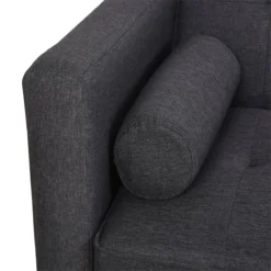 HOMCOM Sofá De 3 Plazas Cama Individual Diseño 2 En 1 Plegable Con Reposabrazos Tapicería En Tela Estructura Sólida Patas Elevadas Acolchado Cómodo 187x90x86,5 Cm Gris -Mimoso Sofa Ventas d9dbd2ba482c8a0f5fefadb6d542508d353f7f1f f21daf20e7fb434fb8d307a1b1d3387f