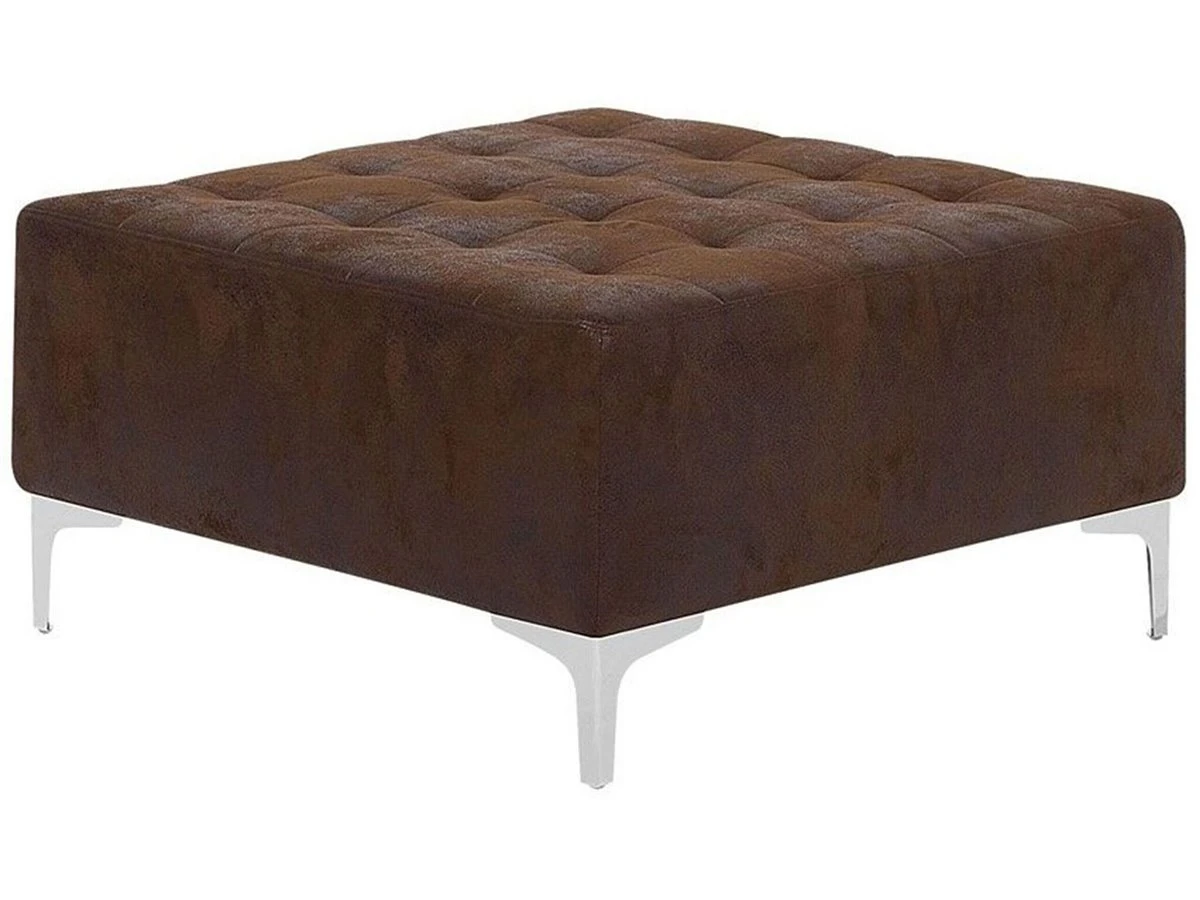 Sofá Cama Tapizado En Forma De U Marrón Con Reposapiés ABERDEEN 9 Sofá Cama Tapizado En Forma De U Marrón Con Reposapiés ABERDEEN - Imagen 7