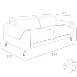 Sofá 3 Plazas Tapizado En Piel De Origen Vacuno.Asientos Con Mecanismos De Relax Eléctricos Y Reposacabezas Articulados Independientes. Estructura Interior De Madera De Pino Natural Y Patas En Madera Maciza Color Nogal. 17 Sofá 3 Plazas Tapizado En Piel De Origen Vacuno.Asientos Con Mecanismos De Relax Eléctricos Y Reposacabezas Articulados Independientes. Estructura Interior De Madera De Pino Natural Y Patas En Madera Maciza Color Nogal. -Mimoso Sofa Ventas df1c7208a3b72e696b19db08ce449dca065b8783 fa242a7920a5428480ea93e0da0c3579