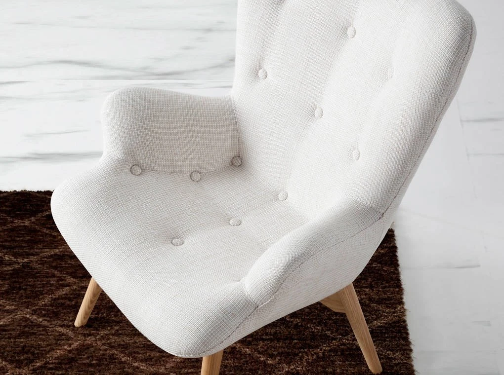 ANGEL CERDA Sillón Tapizado Tela Capitoné 9 ANGEL CERDA Sillón Tapizado Tela Capitoné - Imagen 7