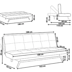 Sofá Cama 3 Plazas Tapizado Multicolor LEEDS 13 Sofá Cama 3 Plazas Tapizado Multicolor LEEDS -Mimoso Sofa Ventas e0ff7d822280c77c9215e3de001e70bd1b627793 51474aa579ae4503bb92379a8bde01f5