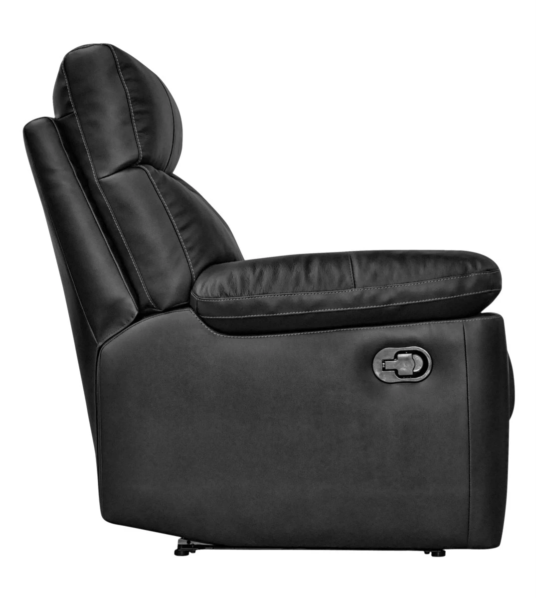 Sillón Piel Relax SHARONA Color Negro 8 Sillón Piel Relax SHARONA Color Negro - Imagen 6