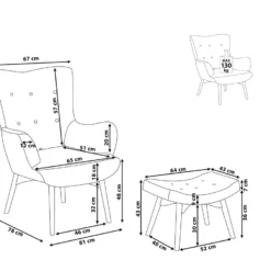 Sillón Tapizado Con Reposapiés Gris Claro VEJLE -Mimoso Sofa Ventas ed1e30dc6677823dbb8471f52ddaee463e055602 416c17307ddc45989929da57ac9de66d