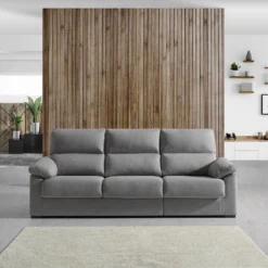 Sofá 3 Plazas ZOE 3 Asientos Color Gris Claro -Mimoso Sofa Ventas edd438a7684d33c13767d58fe3dc89a140e67755 100224 AMBIENTE COPIA 1