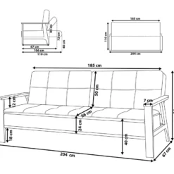 Sofá Cama De Poliéster Gris Claro TJORN -Mimoso Sofa Ventas ee0fd157c167ea21c101c229404513c7be52ab07 ca7085d3a1f64eaeaed2447b954f77dd