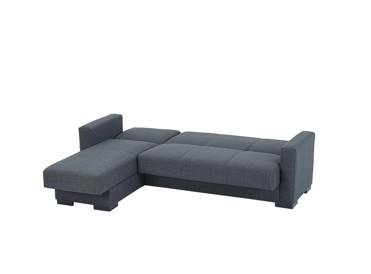 Chaise Longue ANGELO Cama Reversible Color Gris 8 Chaise Longue ANGELO Cama Reversible Color Gris - Imagen 6