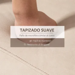 HOMCOM Sillón Relax Reclinable Manual Hasta 145° Tapizado En Poliéster Con Reposapiés Retráctil Carga 120 Kg Para Salón Oficina Dormitorio 75x89x105 Cm Marrón Y Gris -Mimoso Sofa Ventas f054df436d04ecf241bc5720a004fee066587e8d aa0a43333b7842e3a7fb0ca34b82140a