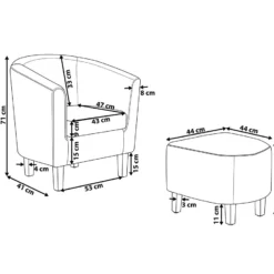 Sillón Gris Con Reposapiés HOLDEN -Mimoso Sofa Ventas f302953de8669ad514dc24a9a1b150ddc5061354 00019541285e4a35b0061cdbae70a4d7