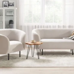 Sillón De Poliéster Beige/negro LOEN -Mimoso Sofa Ventas f519539f0dbca16df4d078f77ba2a113173898bc 2bb51ad6e8e14f888b235460e78d9ecb