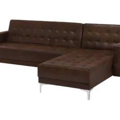 Sofá Cama Esquinero En Piel Sintética Marrón Con Reposapiés Izquierdo ABERDEEN 18 Sofá Cama Esquinero En Piel Sintética Marrón Con Reposapiés Izquierdo ABERDEEN -Mimoso Sofa Ventas f82f986ed0d842ef8ce28f1fd15cef1ddf639632 eee761572d494ec78eb6abc34ee69f0d