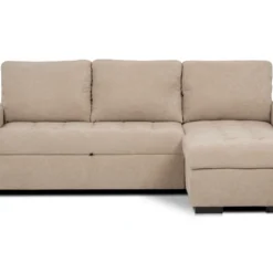 Chaise Longue Reversible De Tela Con Cama HARRY