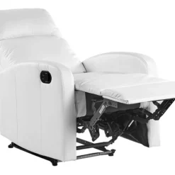 Sillón Reclinable De Piel Sintética Blanco Con LED Y Puerto USB VIRRAT -Mimoso Sofa Ventas fb93d995bed7524e841626281e10a2c89649be3e 84d933810f0642b5925554719b7dd42d