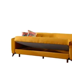 Sofá Cama DORIAN De Tela ColorAmarillo -Mimoso Sofa Ventas fe66ab56f213de56e9da768a863f19ce33f858a6 21688db78b6c1ac1fee886655a4b3648d598ce5e